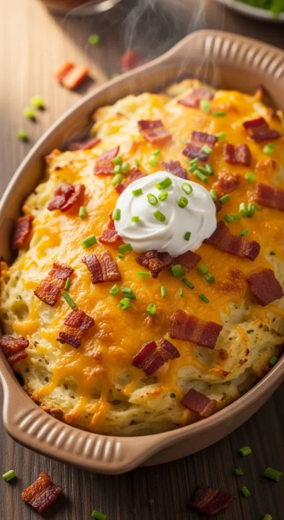Loaded Baked Potato Casserole