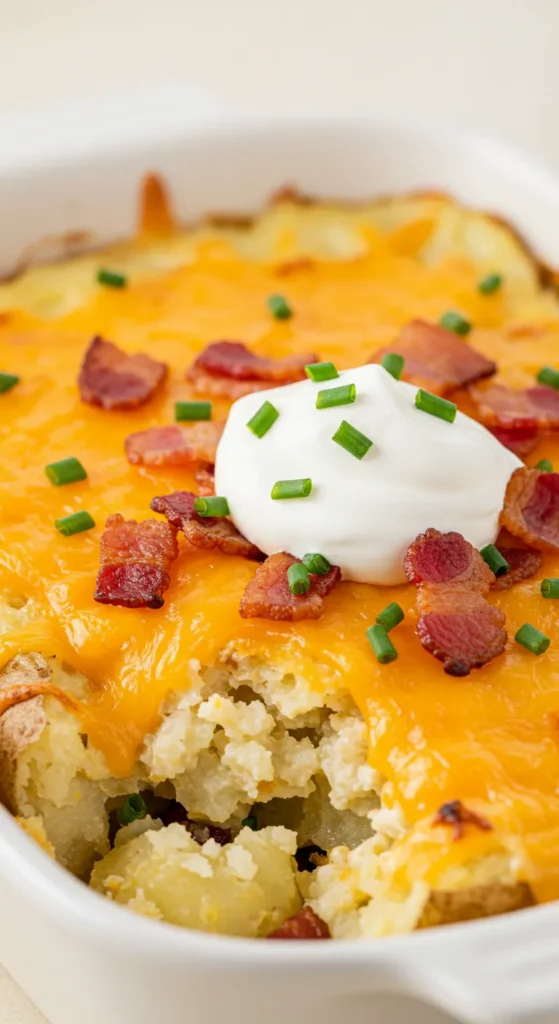 Loaded Baked Potato Casserole