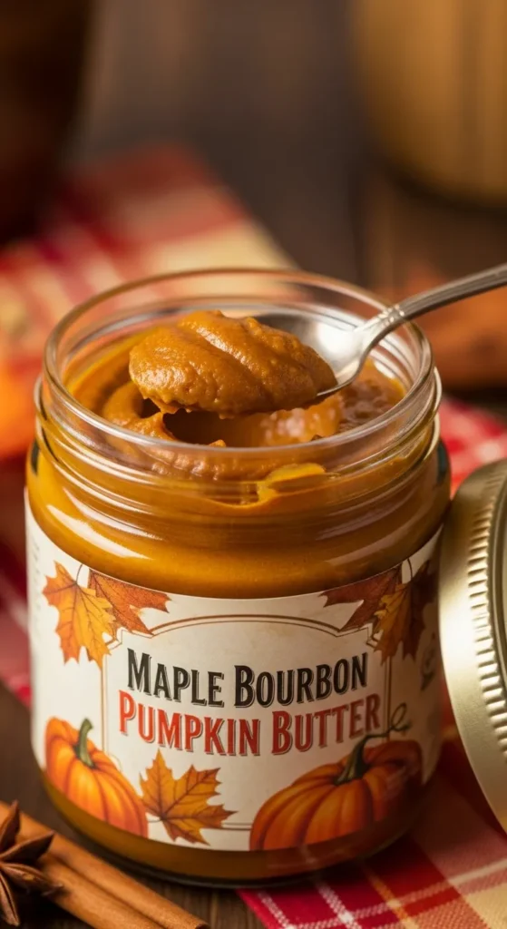 Maple Bourbon Pumpkin Butter