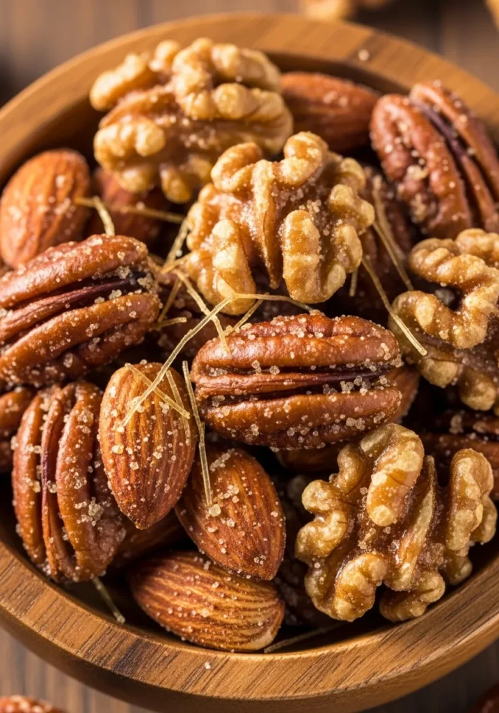 Maple Glazed Nuts