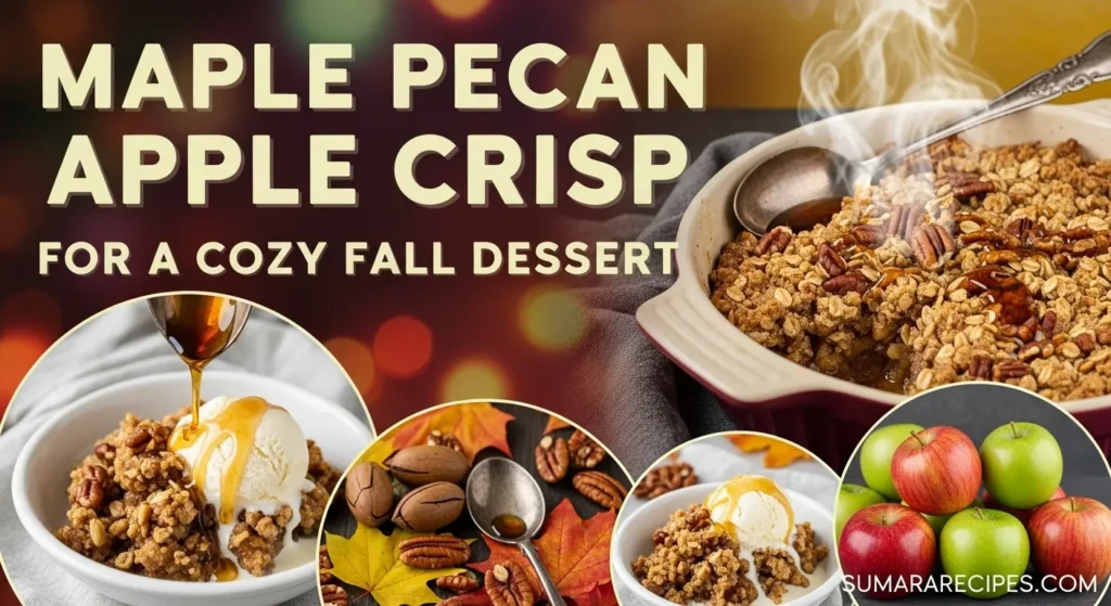 Maple Pecan Apple Crisp for a Cozy Fall Dessert