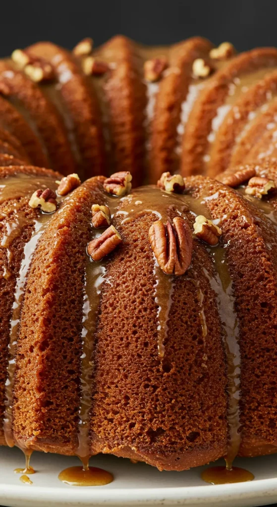 Maple Pecan Bundt Cake