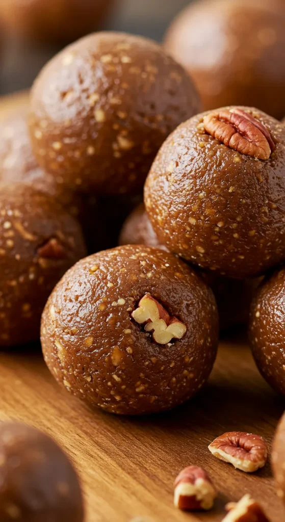 Maple Pecan Energy Bites