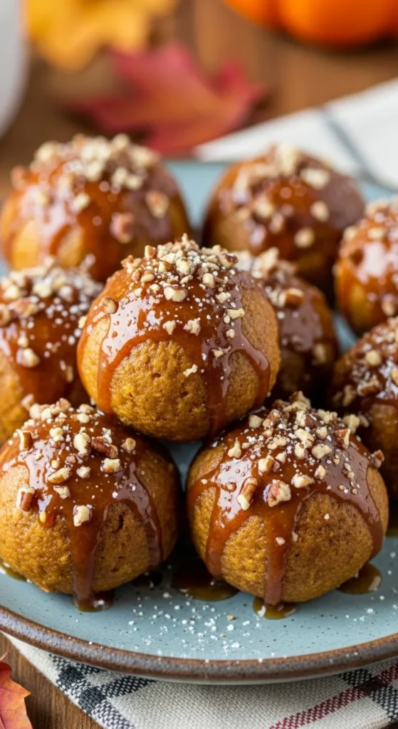 Maple Pecan Pumpkin Balls