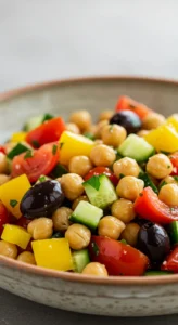Mediterranean Chickpea Salad That Packs a Punch