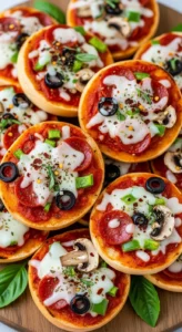 Mini Bagel Pizzas