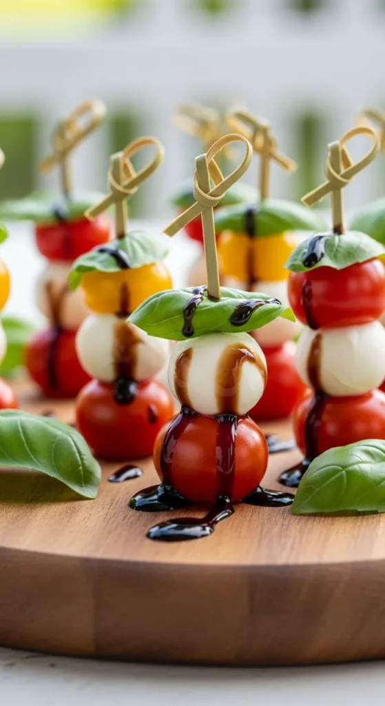 Mini Caprese Skewers