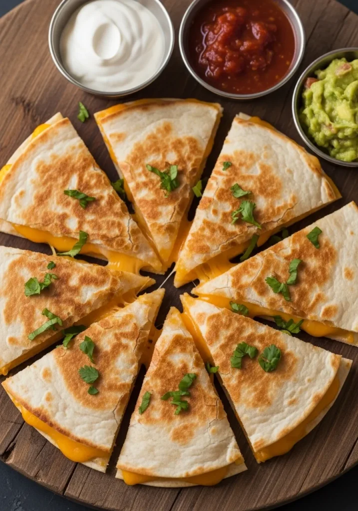 Mini Cheese Quesadillas