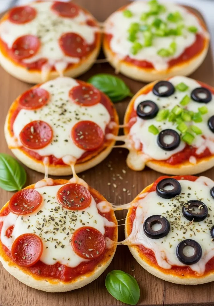 Mini English Muffin Pizzas