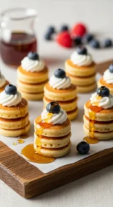 Mini Pancake Stacks
