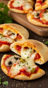 Mini Pita Pizza Pockets