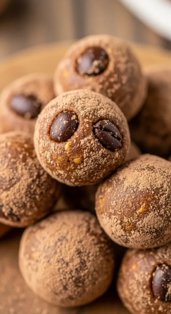 Mocha Pumpkin Protein Balls
