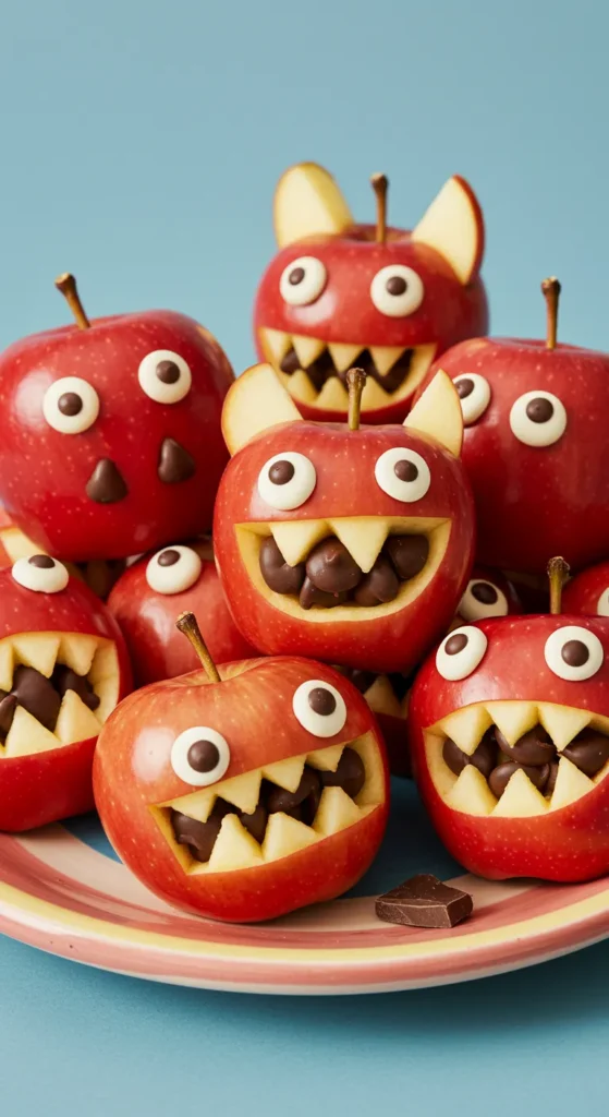 Monster Mouth Apple Bites