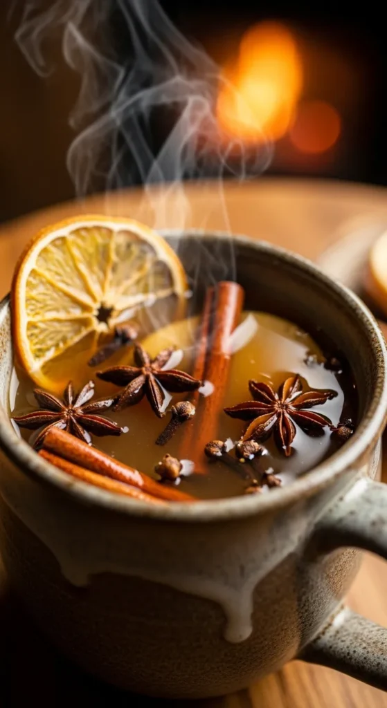 Mulled Apple Cider with Mezcal