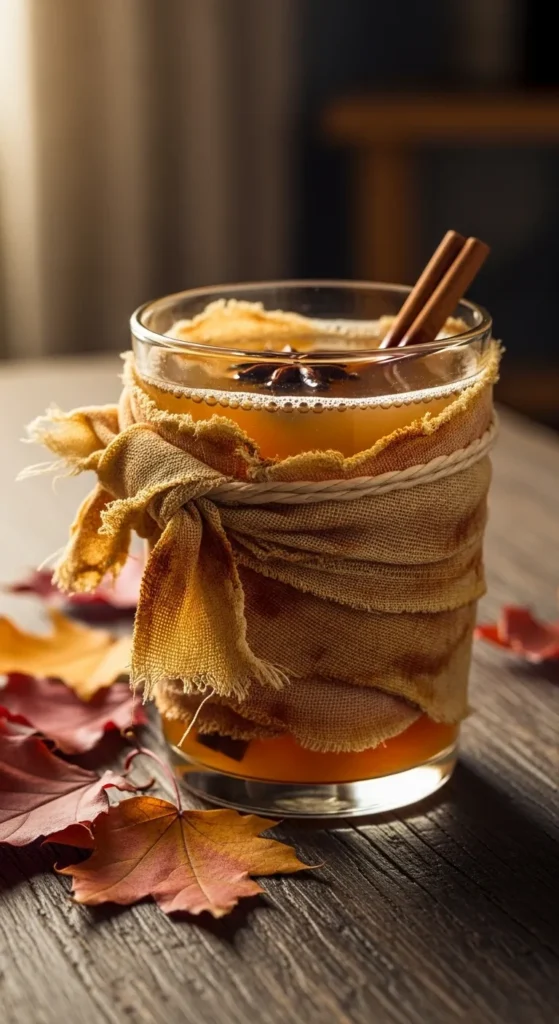 Mummy's Wrapped Apple Cider