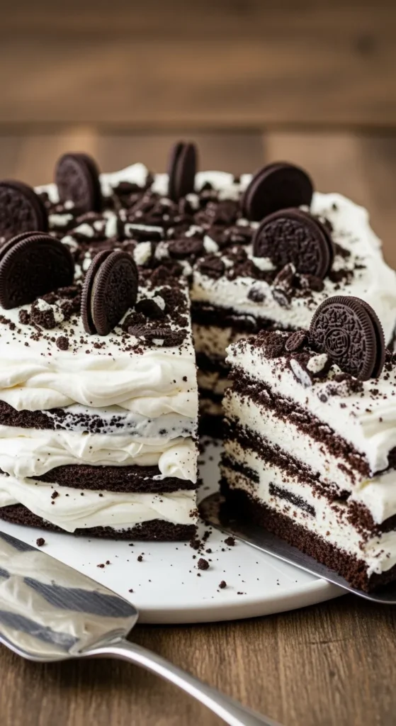 Nutella Oreo Icebox Cake Recipe