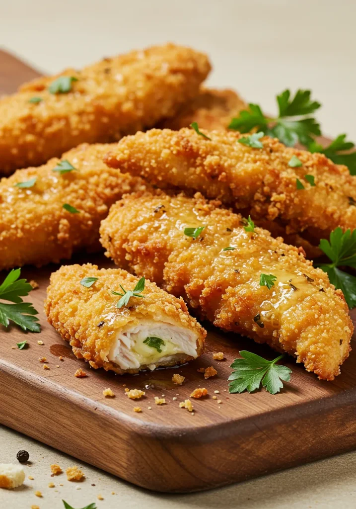Parmesan Crusted Chicken Tenders Recipe