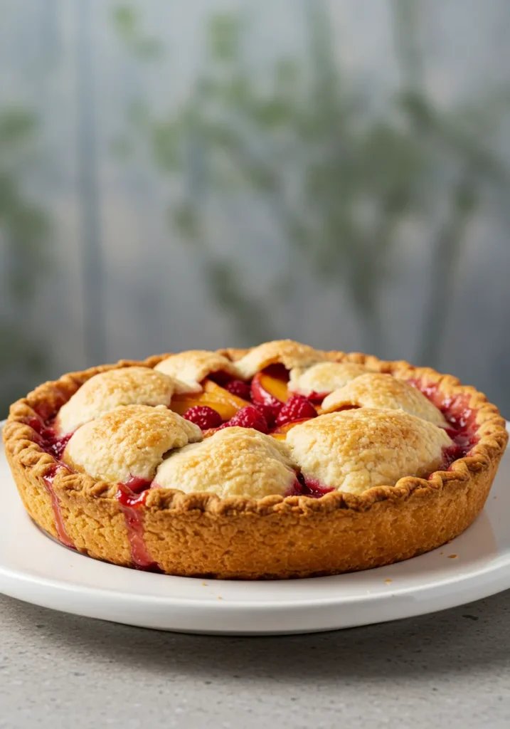 Peach Raspberry Pie Recipe