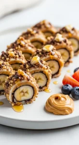 Peanut Butter Banana Sushi