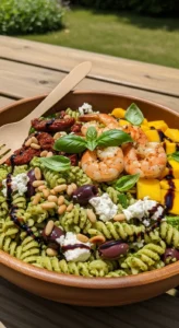 Pesto Pasta Salad with a Twist