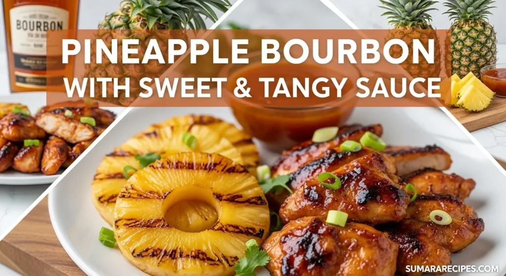 Pineapple Bourbon Chicken with Sweet & Tangy Sauce