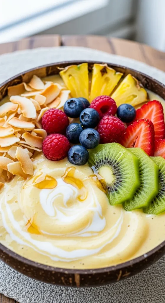 Pineapple Coconut Smoothie Bowl
