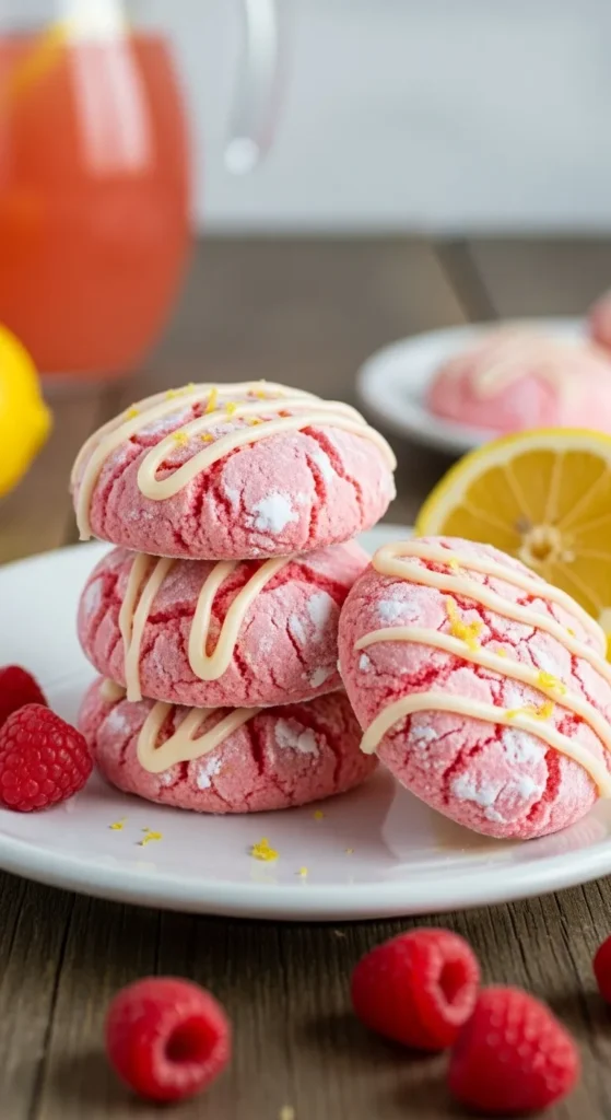 Pink Lemonade Cookies
