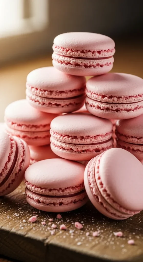 Pink Macarons
