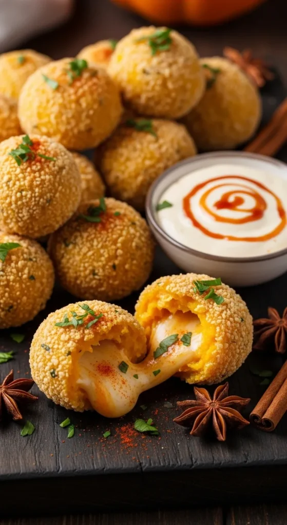 Pumpkin Cheese Balls