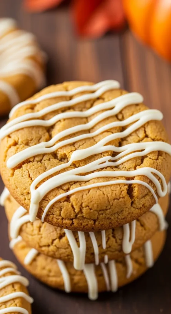 Pumpkin Cheesecake Cookies