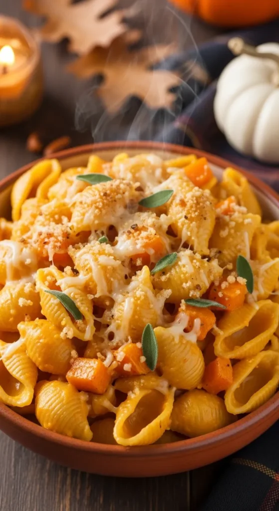 Pumpkin Mac and Cheese