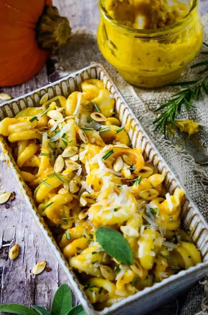 Pumpkin Pesto Penne