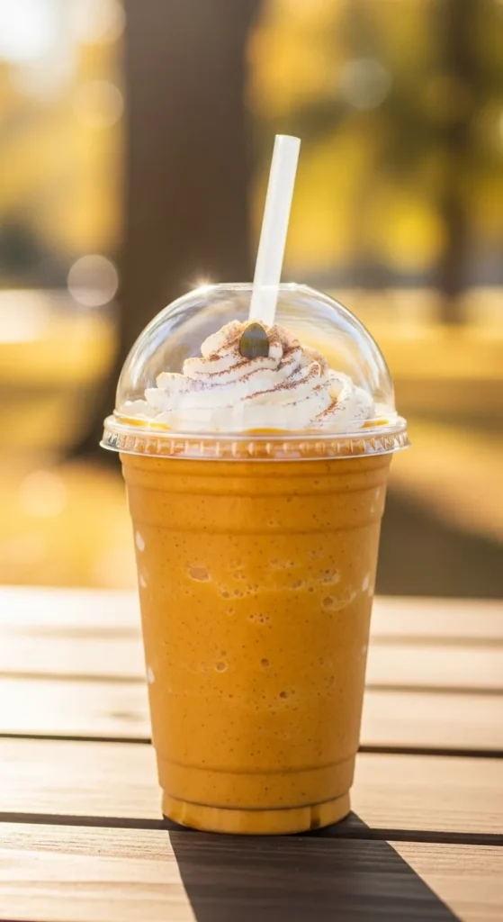Pumpkin Pie Smoothie for On-the-Go