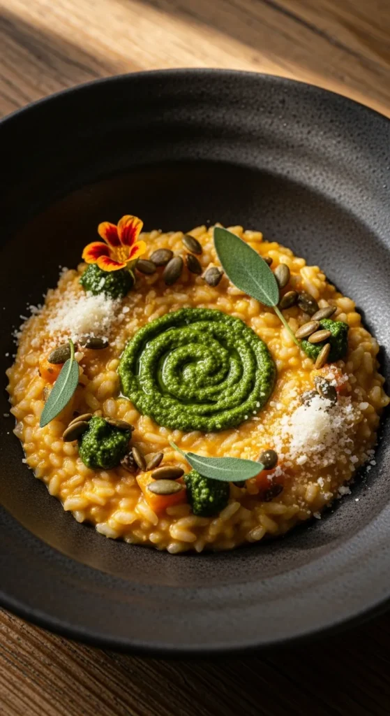 Pumpkin Risotto for Fancy Feels
