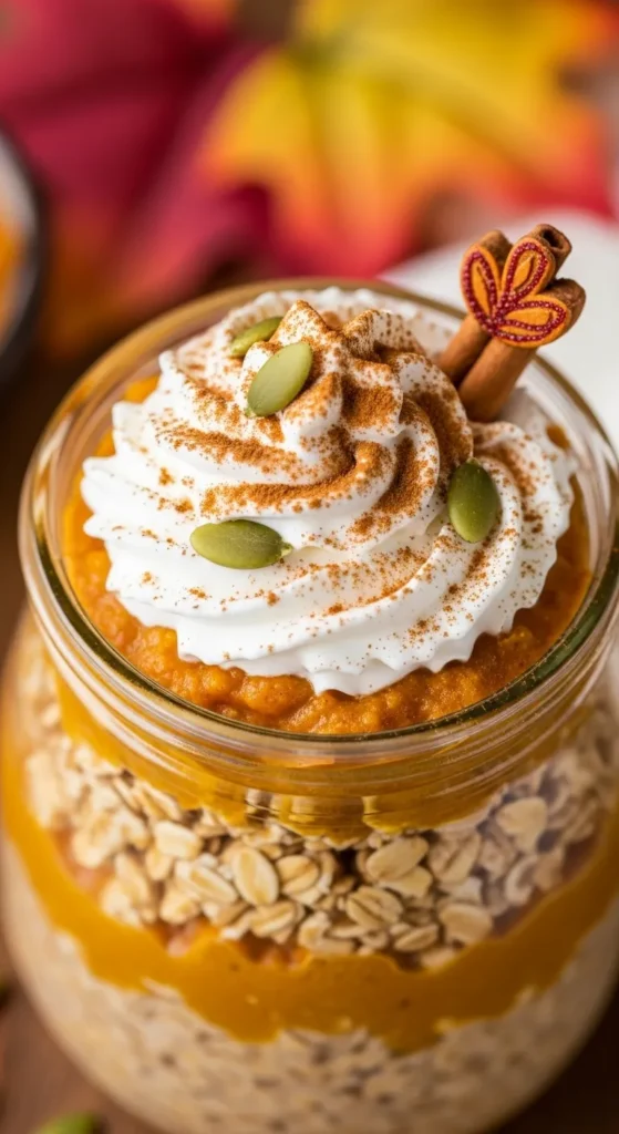 Pumpkin Spice Overnight Oats