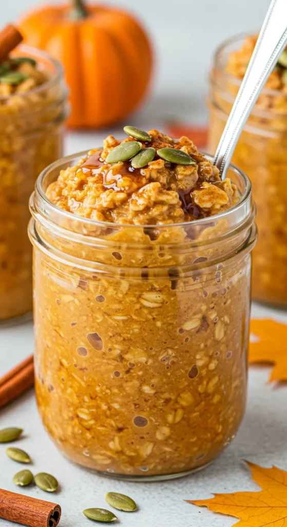 Pumpkin Spice Overnight Oats