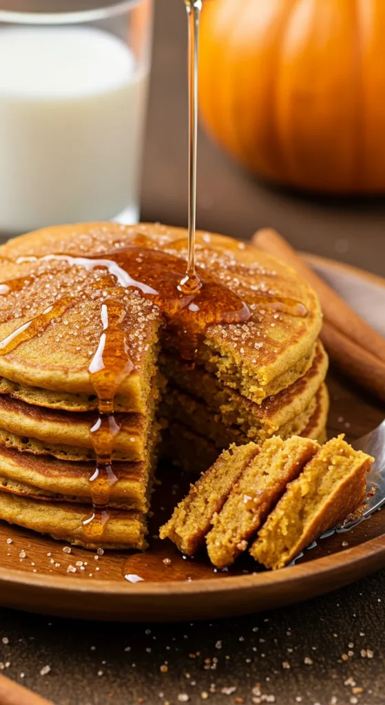 Pumpkin Spice Pancakes