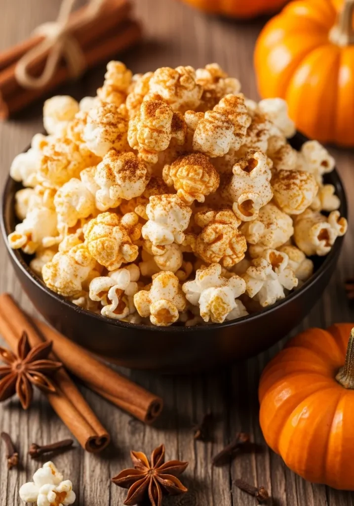 Pumpkin Spice Popcorn