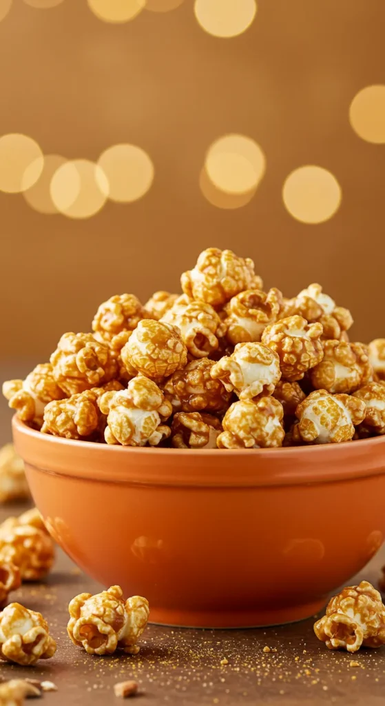 Pumpkin Spice Popcorn Crunch