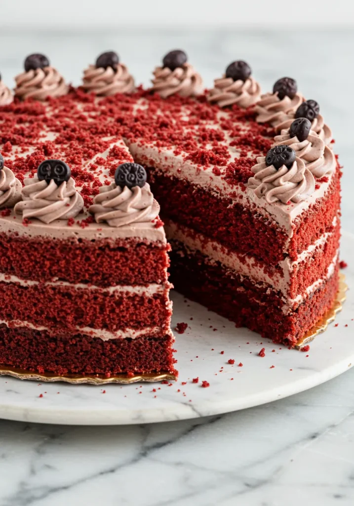 Red Velvet Oreo Cake Recipe
