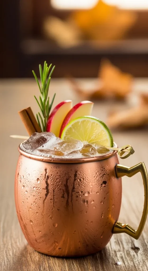 . Rum Apple Cider Mule