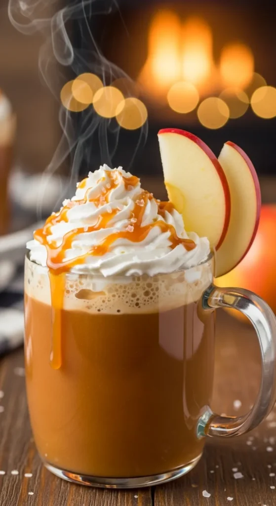 Salted Caramel Apple Toddy (Warm, Gooey, Dangerous)