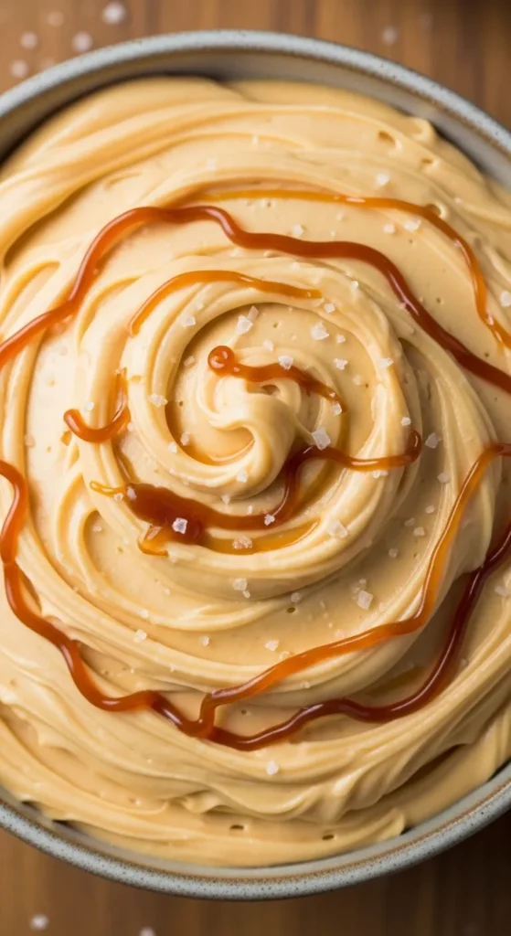 Salted Caramel Cream Cheese Frosting with a Buttery Finish