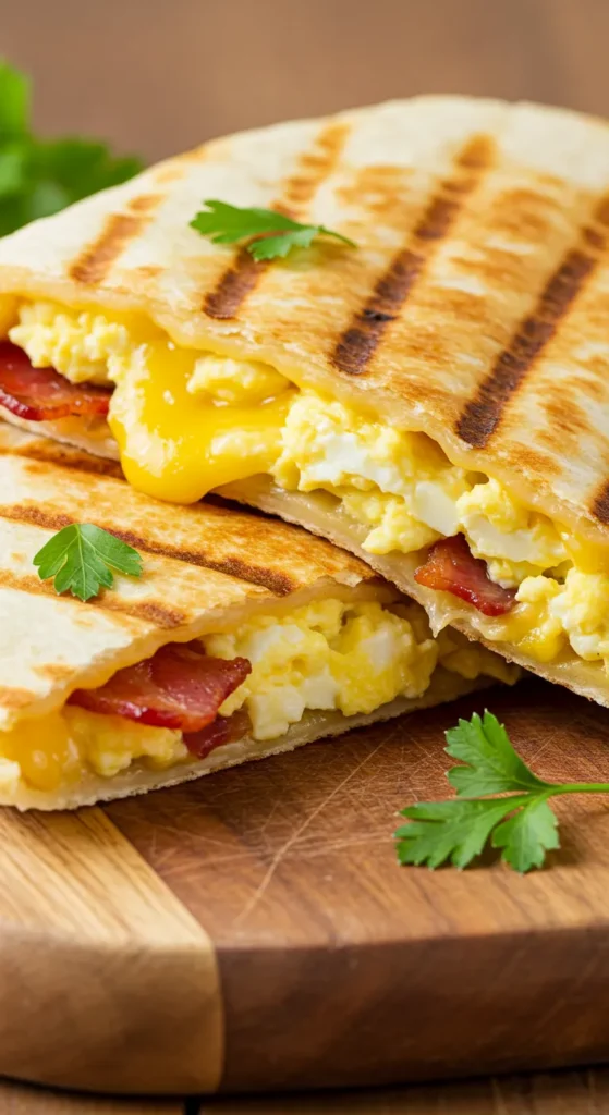 Savory Breakfast Quesadilla