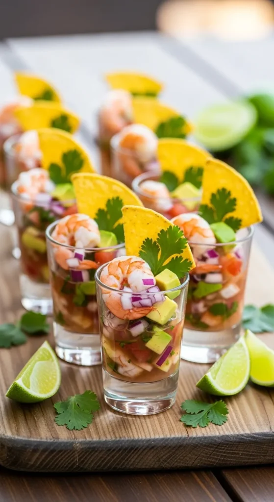 Shrimp Ceviche Cups