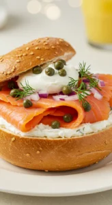 Smoked Salmon Bagel Bowl