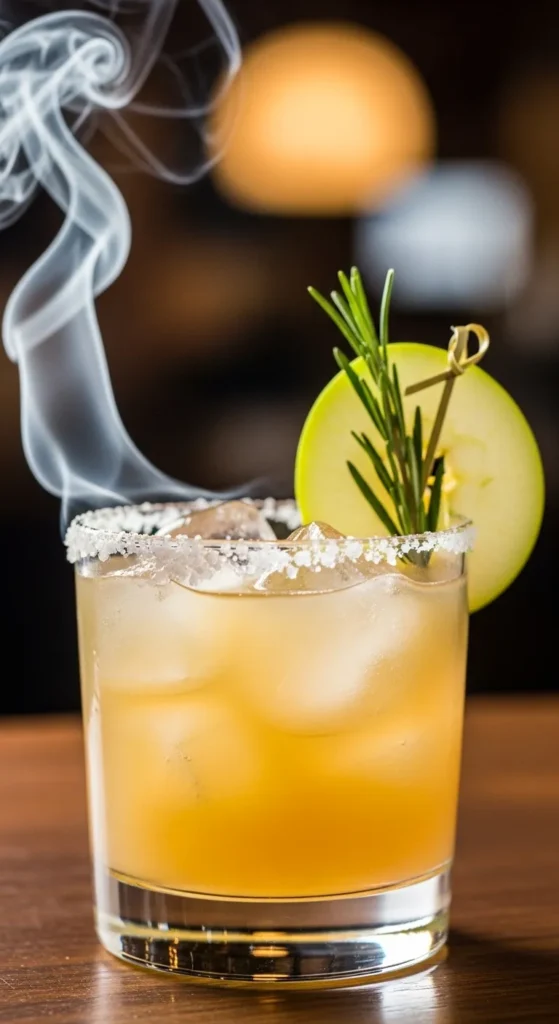 Smoky Apple Mezcal Margarita