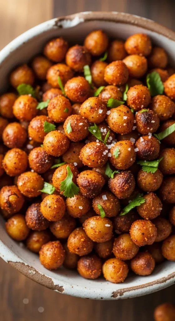 Smoky Roasted Chickpea Crunch