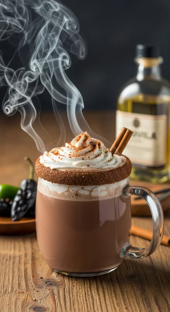 Smoky Tequila Hot Chocolate
