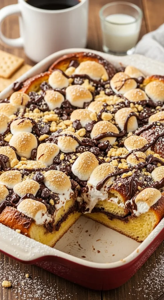 S’mores French Toast Casserole